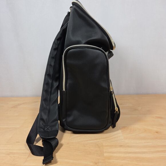 Austin Fowler Francesca Everyday Backpack FLAWED Gym Travel Bag Black - Picture 8 of 15